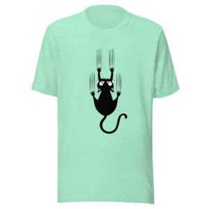 camiseta “gato trepador”
