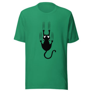 camiseta “gato trepador”