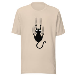 camiseta “gato trepador”