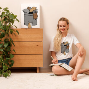 camiseta de manga corta unisex