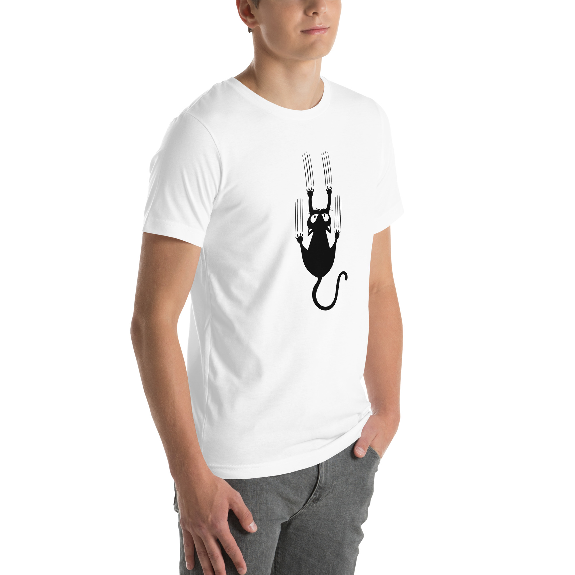 camiseta “gato trepador”